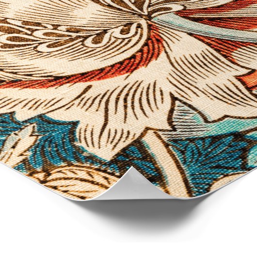 William Morris Poster (Ecke)