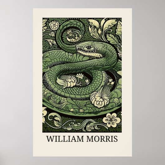 William Morris Poster (Vorne)