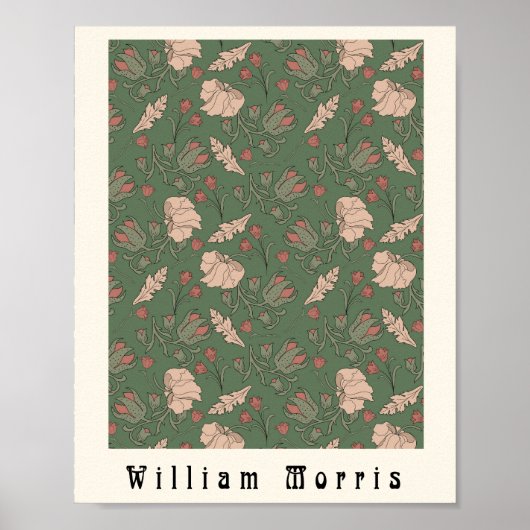 William Morris poster Art Nouveau Blume Vintag (Vorne)