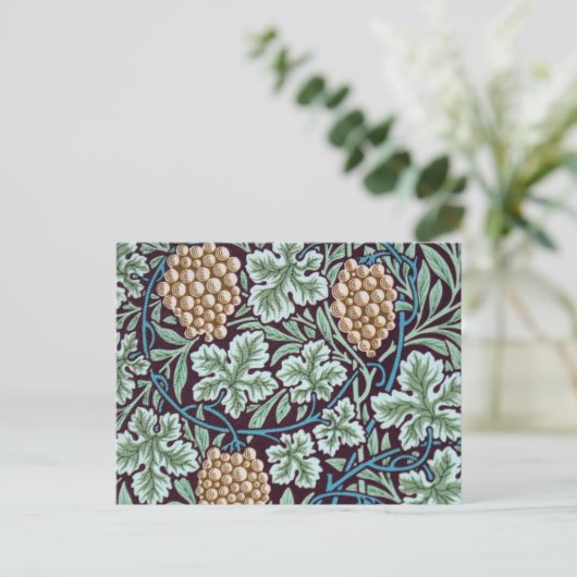 William Morris Postkarte (Stehend Vorderseite)
