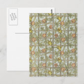 William Morris Postkarte (Vorne/Hinten)