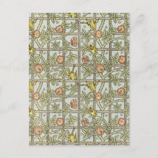 William Morris Postkarte (Vorderseite)