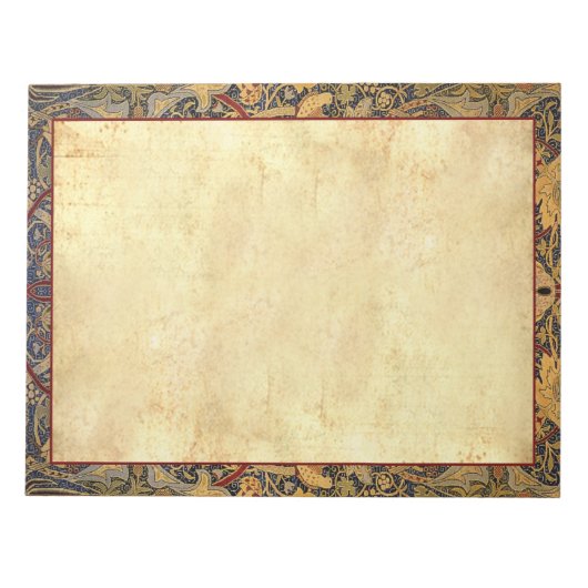 William Morris Pre-Raphaelite 11X8.5 in Notepad Notizblock (Vorderseite)