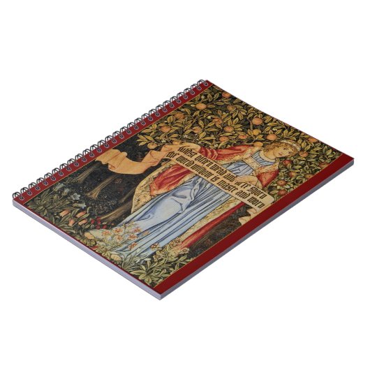 William Morris Pre-Raphaelite-Notebook Notizblock (Linke Seite)