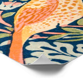 William Morris quadratisches Poster Strawberry (Ecke)