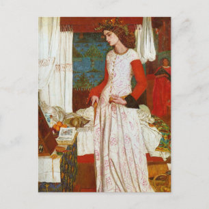 William Morris - Queen Guinevere Postkarte