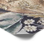 William Morris Rabbit, Peacock und Fox Poster (Ecke)