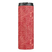 William Morris Red Marigold Pattern Thermosbecher (Rückseite)