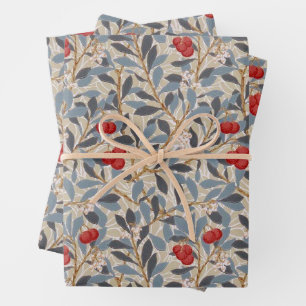 William Morris, Redberry Geschenkpapier Set