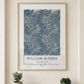 William Morris Ringelblume 1875 Vintage Botanische Poster