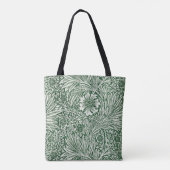 William Morris Ringelblume grün floral Blume Tasche (Rückseite)