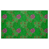 William Morris-Ringelblume, Smaragdgrün u. Fuchsie Stoff (Fat Quarter (45,7 x 55,9 cm))