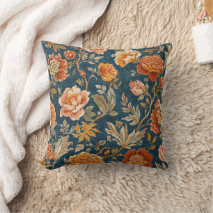 William Morris Ringelblume Vintage-Blumenmuster Kissen
