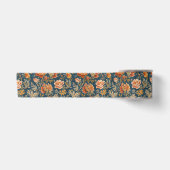 William Morris Ringelblume Vintage-Blumenmuster  Satinband (Vorderseite)
