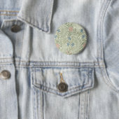 William Morris Rittersporn-Blumen-Wallpaper Button (Beispiel)