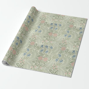William Morris Rittersporn-Blumen-Wallpaper Geschenkpapier