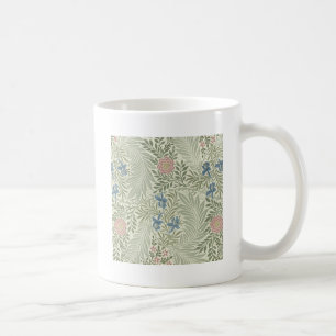 William Morris Rittersporn-Blumen-Wallpaper Kaffeetasse