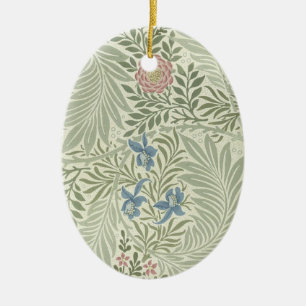 William Morris Rittersporn-Blumen-Wallpaper Keramikornament