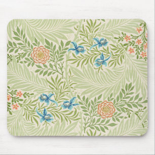 William Morris Rittersporn-Blumenmuster Mousepad