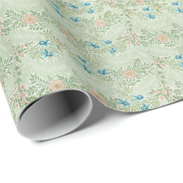 William Morris Rittersporn Geschenkpapier