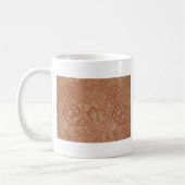William Morris Rosa Mohnblumen-Blumenmuster Kaffeetasse (Links)