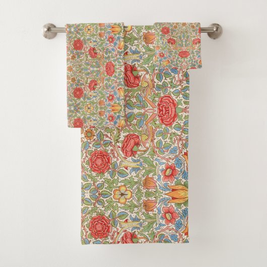 William Morris "Rose" Badhandtuch Set (Insitu)