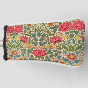 William Morris Rose Floral Chintz Pink Golf Headcover