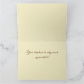 William Morris Rose Floral Chintz Pink Karte (Innenseite)