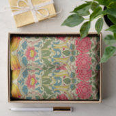 William Morris Rose Floral Chintz Pink Seidenpapier (Geschenk)