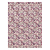 William Morris Rose Gold Creme Blumenmuster Tischdecke (Vorderseite)