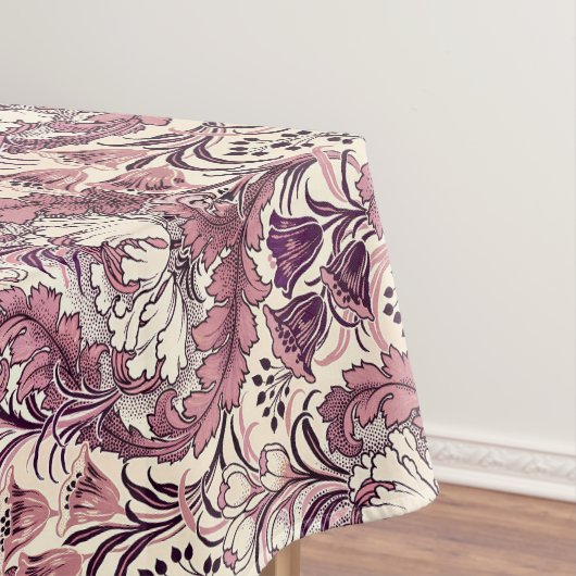 William Morris Rose Gold Creme Blumenmuster Tischdecke (Beispiel)