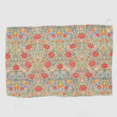William Morris "Rose" Golfhandtuch (Horizontal)