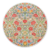 William Morris "Rose" Keramikknauf (Vorderseite)