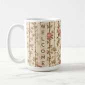 William Morris Rose Klettergitter Flora Willkommen Kaffeetasse (Links)