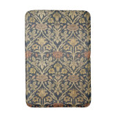William Morris: Rose & Lily Bath Mat Badematte (Vorderseite Vertikal)