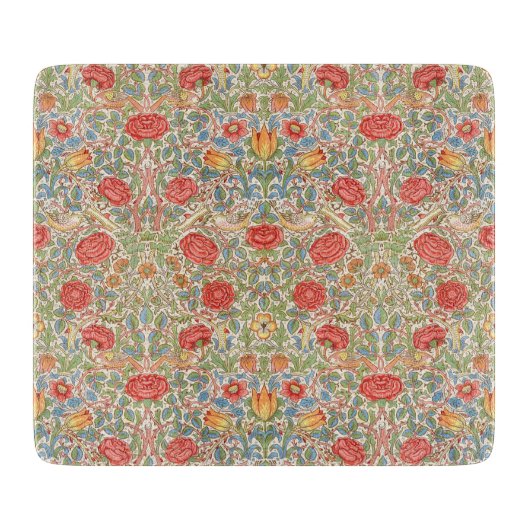 William Morris "Rose" Schneidebrett (Vorderseite)
