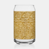 William Morris Rose & Thistle Floral Golden Dosenglas (Rechts)