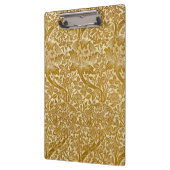 William Morris Rose & Thistle Floral Golden Klemmbrett (Links)