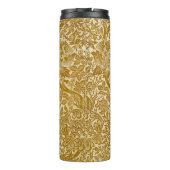 William Morris Rose & Thistle Floral Golden Thermosbecher (Rückseite)