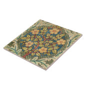 William Morris Rose Wreath Cushion Cover Classic Fliese (Seite)