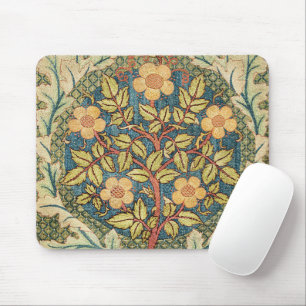 William Morris Rose Wreath Cushion Cover Classic Mousepad