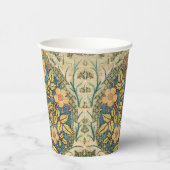 William Morris Rose Wreath Cushion Cover Classic Pappbecher (Rechts)