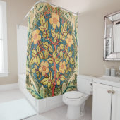William Morris Rose Wreath  Duschvorhang (Beispiel)