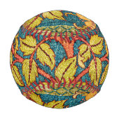 William Morris Rose Wreath: Klassische Künste und Baseball (Rückseite)