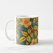 William Morris Rose Wreath: Klassische Künste und  Kaffeetasse (Links)