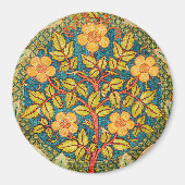 William Morris Rose Wreath: Klassische Künste und Magnet (Vorne)