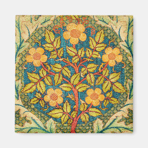 William Morris Rose Wreath: Klassische Künste und  Magnet