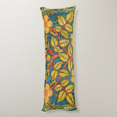 William Morris Rose Wreath: Klassische Künste und Seitenschläferkissen (Rückseite (Vertikal))