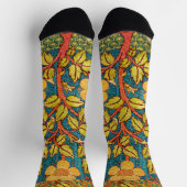 William Morris Rose Wreath: Klassische Künste und Socken (Oben)