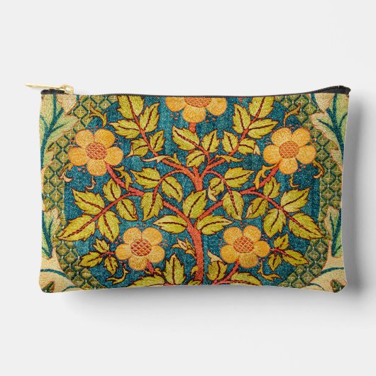 William Morris Rose Wreath: Klassische Künste und Zubehörtasche (Vorderseite)